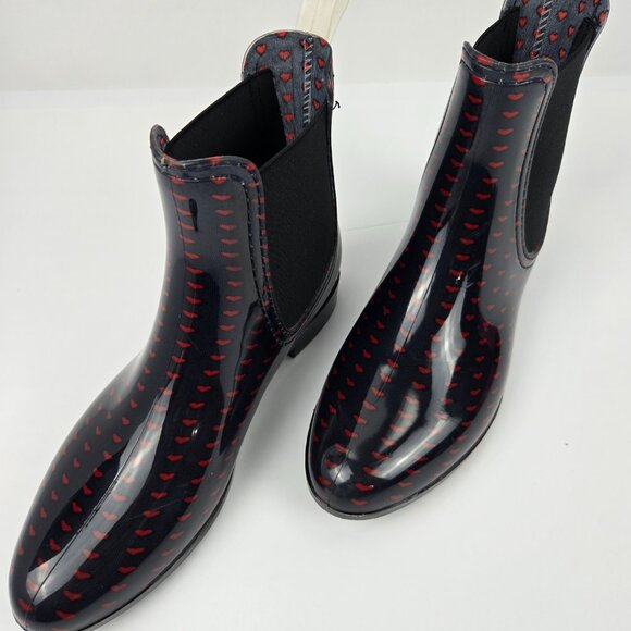 New Womens Henry Ferrera Rain Boots Size 9 - Picture 9 of 12